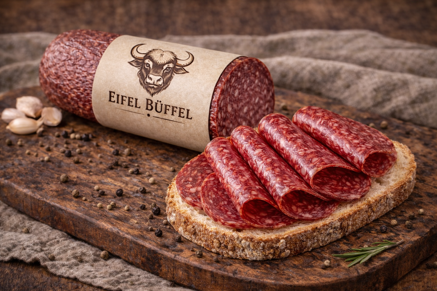 Salami de buffle d'eau – un artisanat à base des meilleurs ingrédients